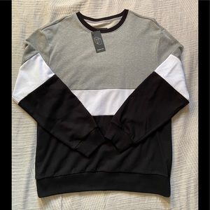 Men’s Knitted Crew Neck Sweatshirt